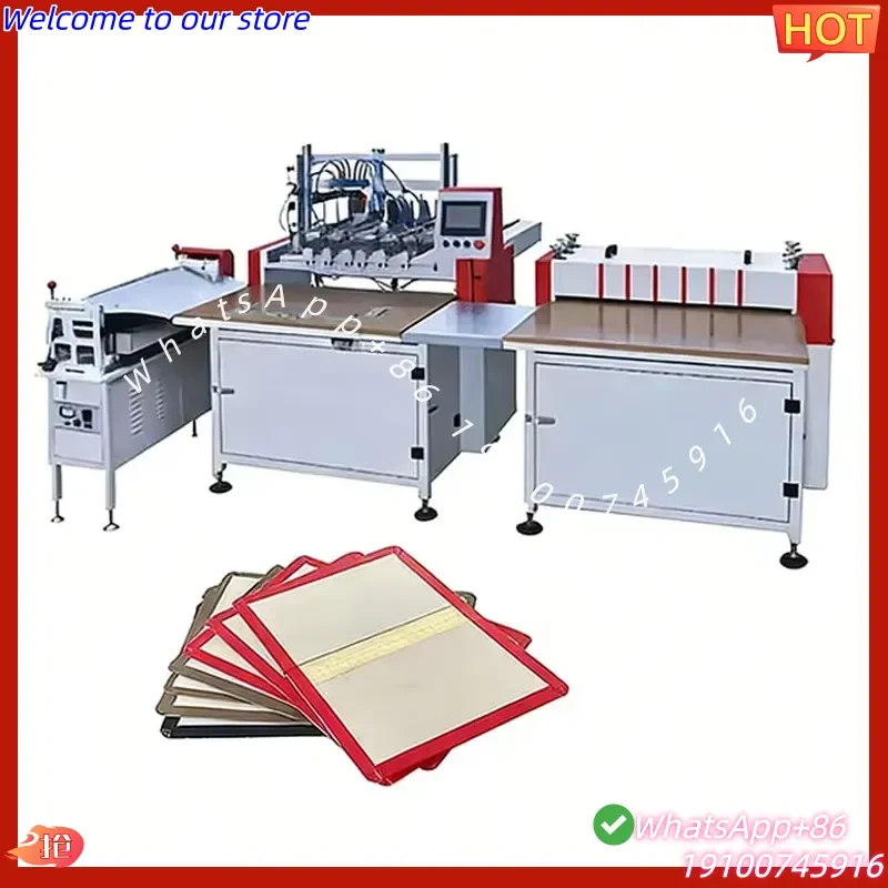2026Hot Automatic Hard Cover Making Machine Calendar Book Shell Hard Cover Maker Hardcover Book Cover Case Making Machine