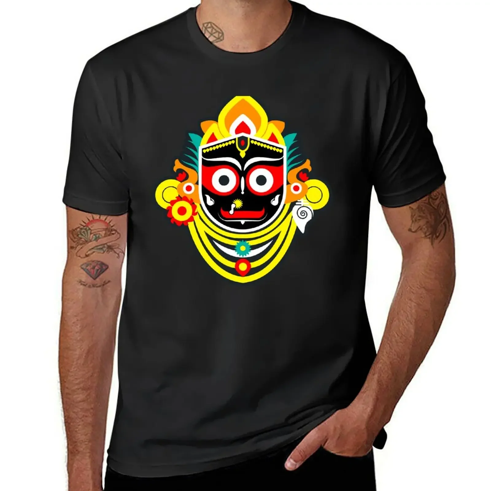 Lord Jagannath Puri Odisha God Rathyatra Festival. T-Shirt customs design your own customizeds t shirts men