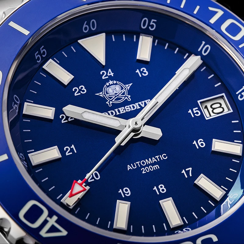 

ADDIESDIVE Men's Watch New Japan 8215 Automatic Mechanical Watch Sapphire Stainless BGW9 Luminous 200m Waterproof Diver's Watch
