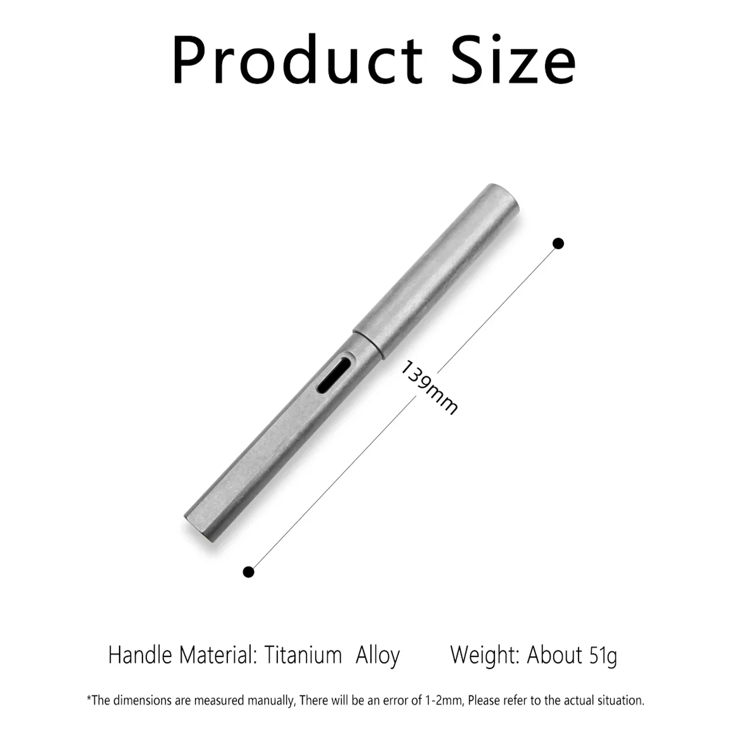 2IN1 سبائك التيتانيوم القلم قلم محايد اللون قلم معدني مكتب طالب القرطاسية الفاخرة هدية صندوق التعبئة والتغليف