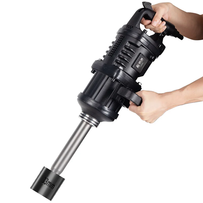 Pneumatic Heavy-Duty Air Impact Wrench Industrial-Grade 1-Inch Torque Tool Set Tire Removal Automotive Repair Made