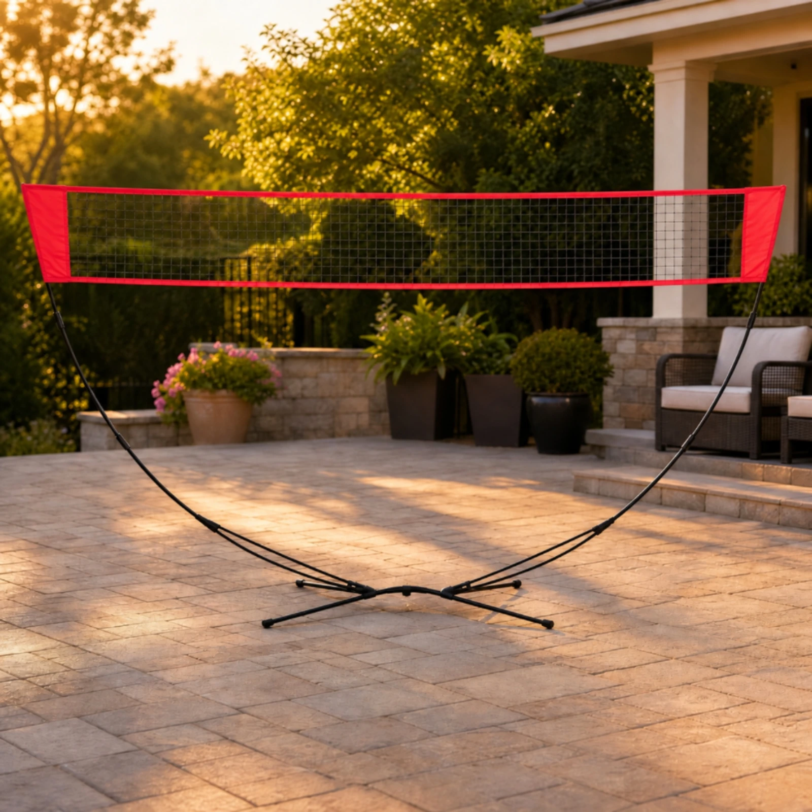 ตาข่ายแบดมินตันแบบพับได้ พร้อม - Badminton Net บทวิจารณ์และราคา