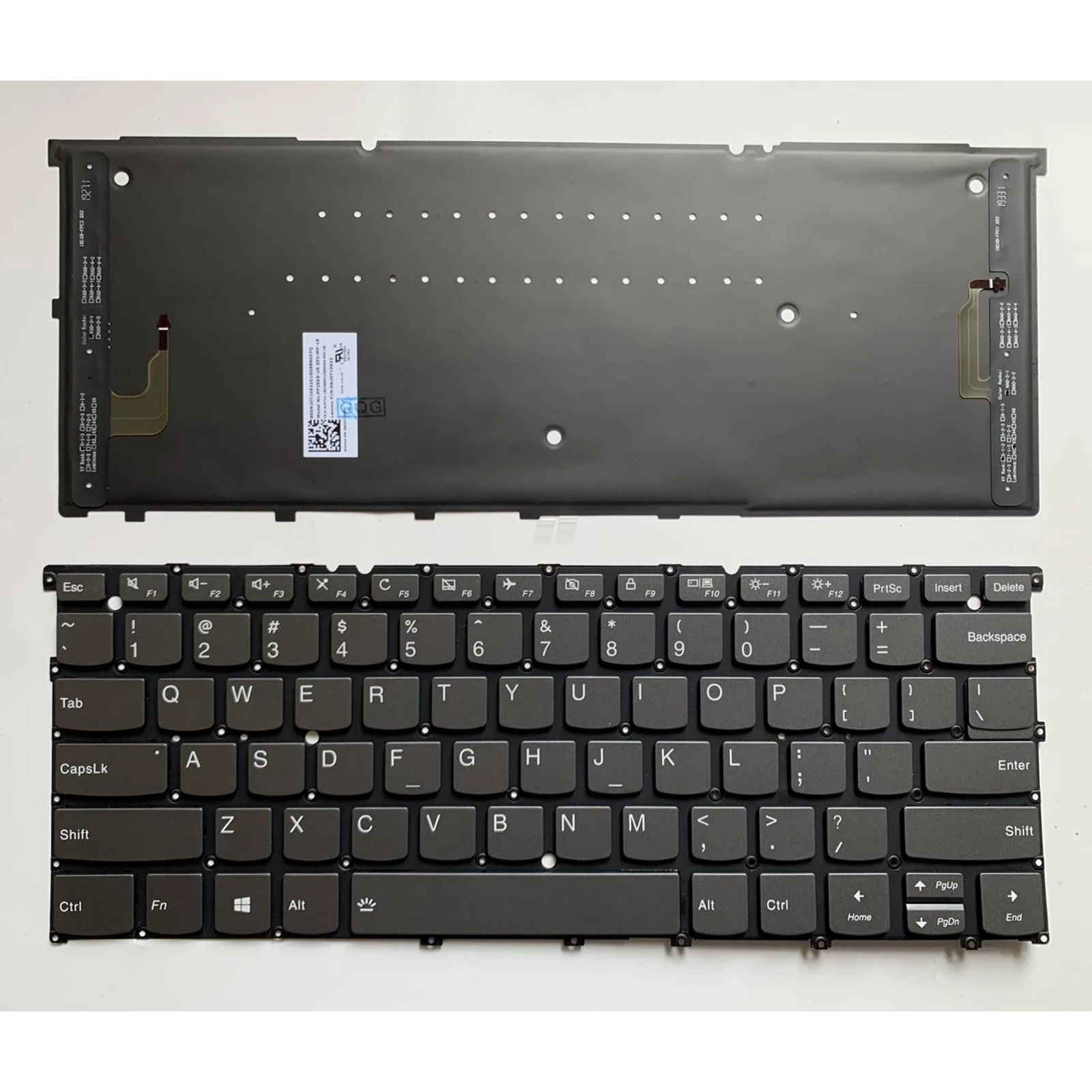 ノートパソコンのキーボード-us-レイアウト-lenovo-yoga-s940-14-s940-14iil-s940-14iwl-用