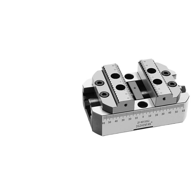 For Four-axis Five-axis High-precision Hardened Self-centering Vice, Overall Fine-ground Alloy Steel Material, Flat-mouth Pliers