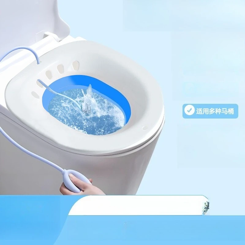 Foldable Sitz Bath Basin for Postpartum Washing and Post-surgery Care Basin