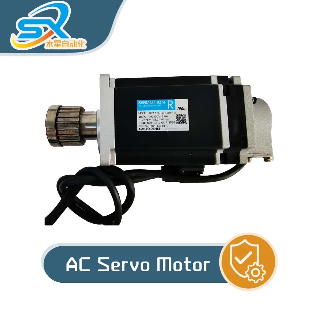 Running in good condtion AC Servo Motor R2AA06040FX08RM 400w for Industriall Automation Please inquire