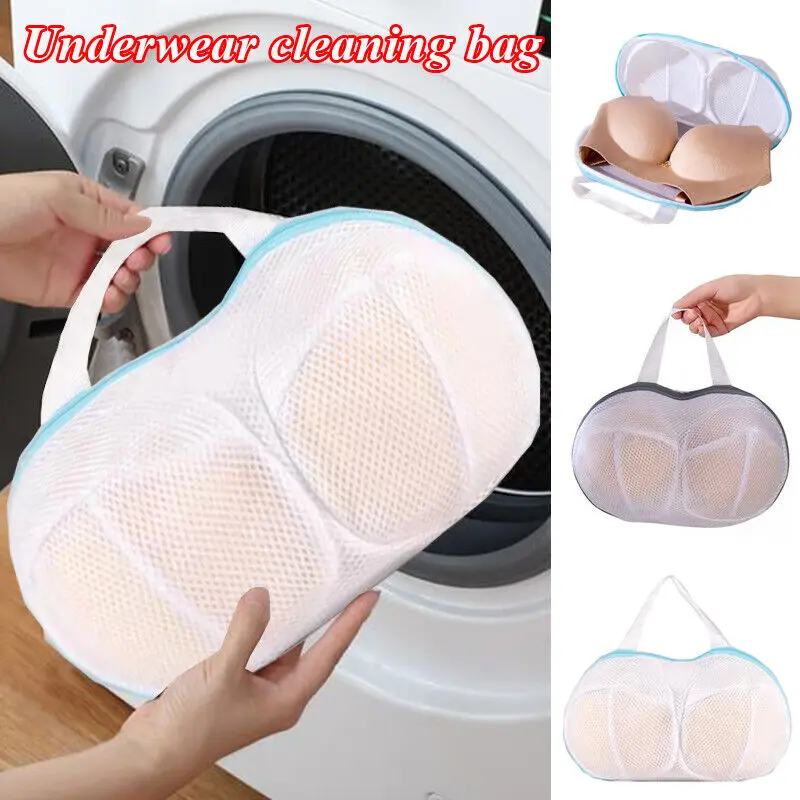 Bra Mesh Bag Machine-wash Anti-deformation Special Polyester Bra Mesh Bags Laundry Brassiere Bag Cleaning Underwear Sports Bra