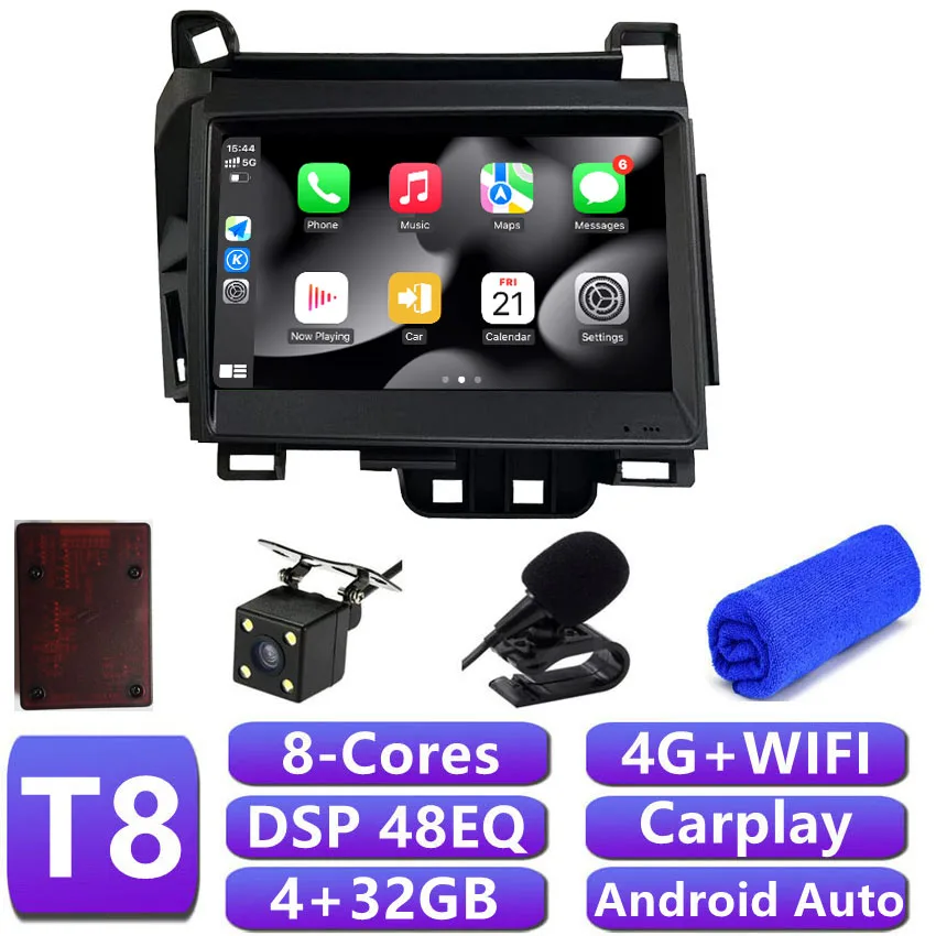 レクサスCT200H用RHD Carplayスクリーン、Androidカーヘッドユニット