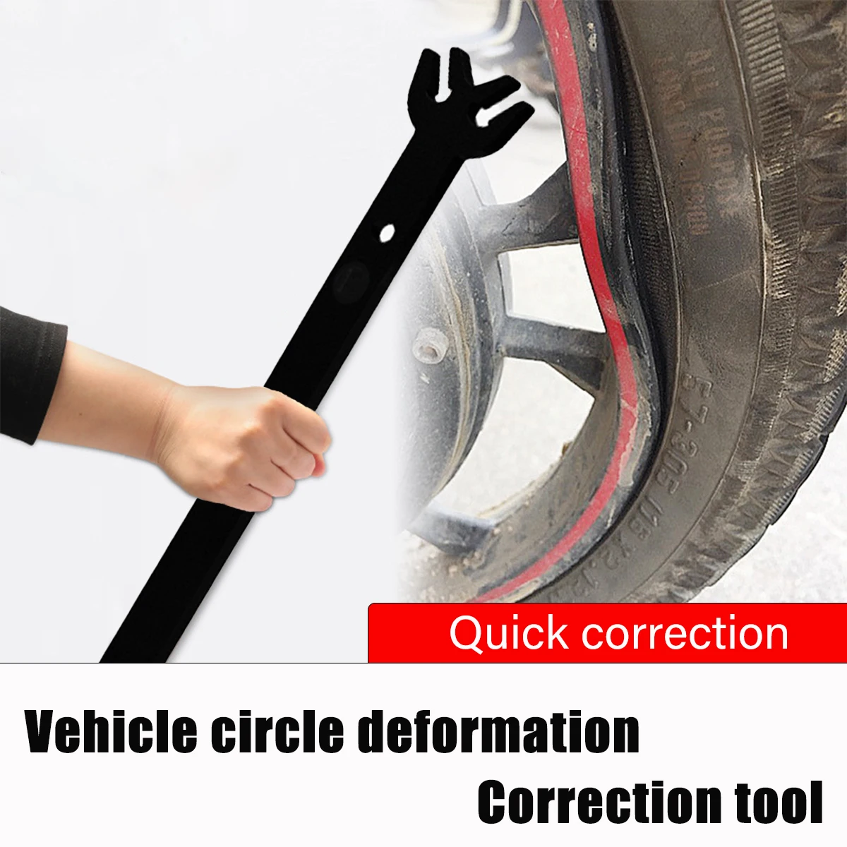Electric Vehicle Wheel Rim Deformation Correction Tool, Rim Deformation Correction Wrench, Maintenance Tool