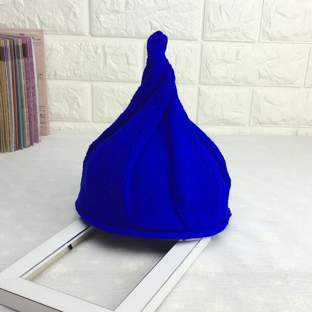

Winter s Knitted Beanie Hat Slight Elasticity Warm Lightweight Comfortable Royal Blue Toddler Hats For Boys Girls Knitting