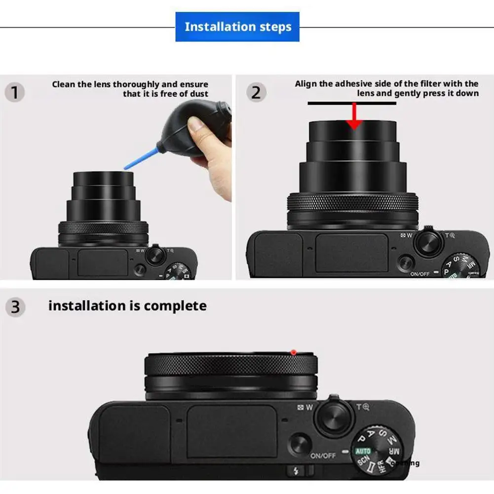 طبقة حماية لعدسة مرآة UV عالية الدقة لكاميرا LUMIX DC-TZ99/ZS99 - غطاء شفافية عالي مضاد للخدش