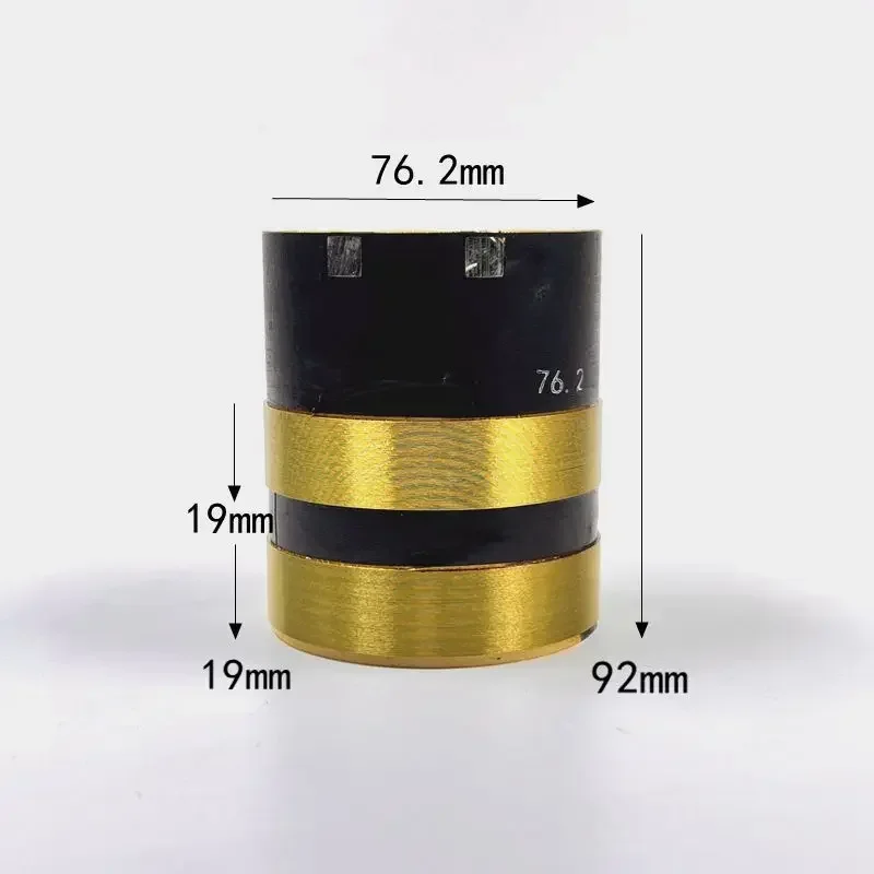 

1 шт. 76,2 мм двойная звуковая катушка 8 + 8 Ом для JBL2265H SRX 718 бас-динамик из чистого алюминия плоский провод