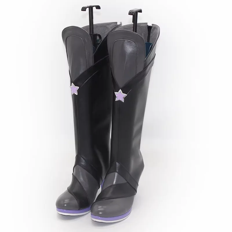 Game Pretty Derby Lucky Lilac Cosplay Shoes Umamusume Lala Cosplay Boots Shoes For Hallowmas Party Adult Women Men