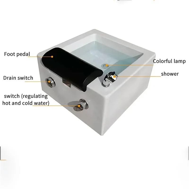Foot wash basin, simple foot massage, surf bath, home treatment