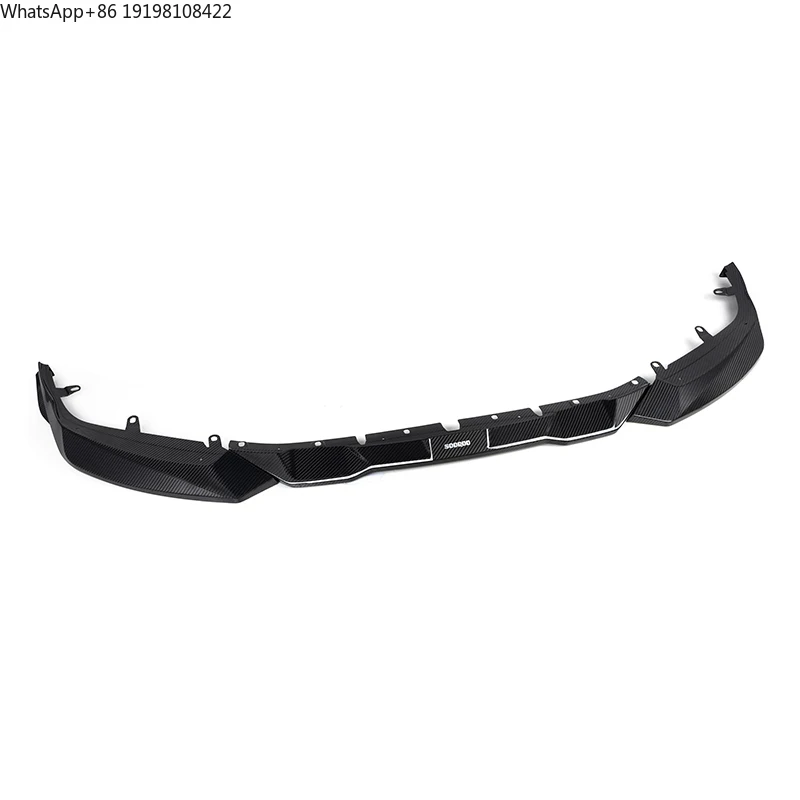 

For BMW M2 G87 2-Door 2023+ Dry Carbon Fiber M2 G87 Car Front Bumper Splitter Lip Dry Carbon Fiber SQ Style Front Lip