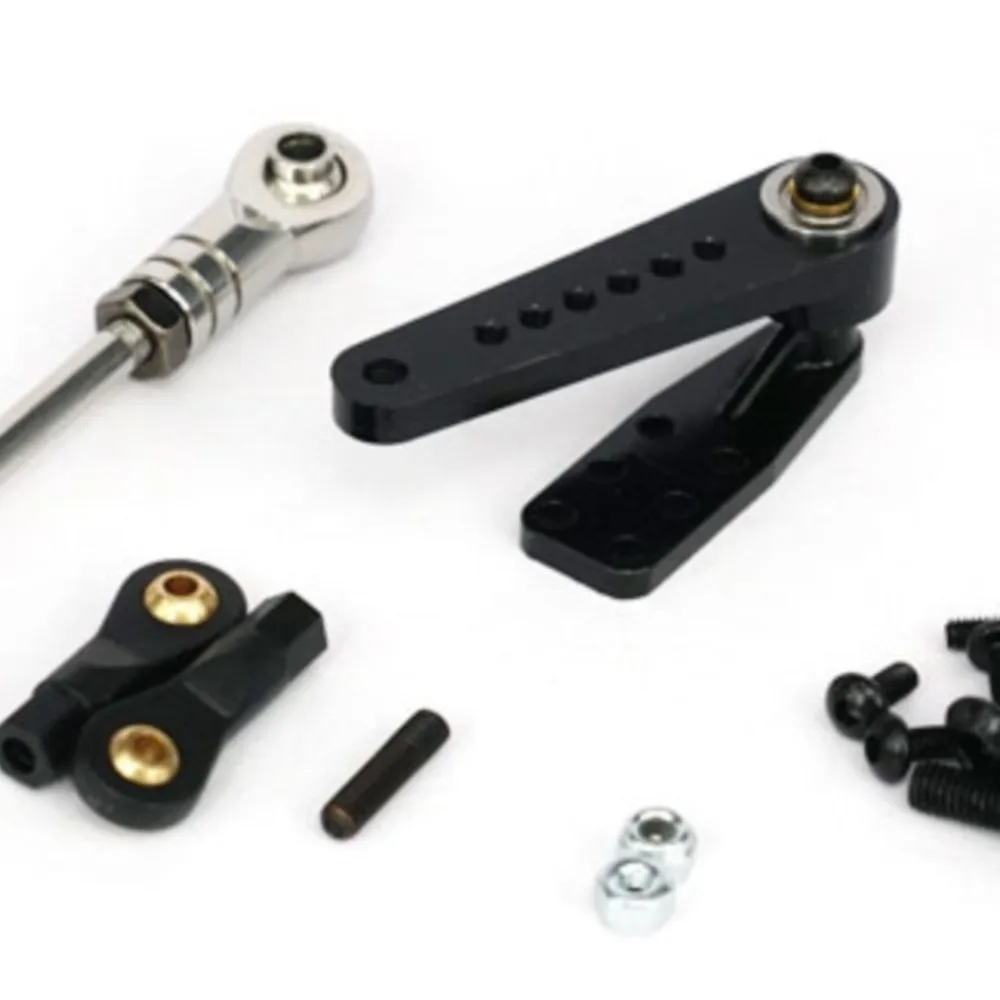 

LESU детали рулевого сервопривода для 6*6 6*4 4*4 4*2 масштаба 1/14 RC Tamiyaya трактор грузовик самосвал автомобили игрушки DIY аксессуары TH08742