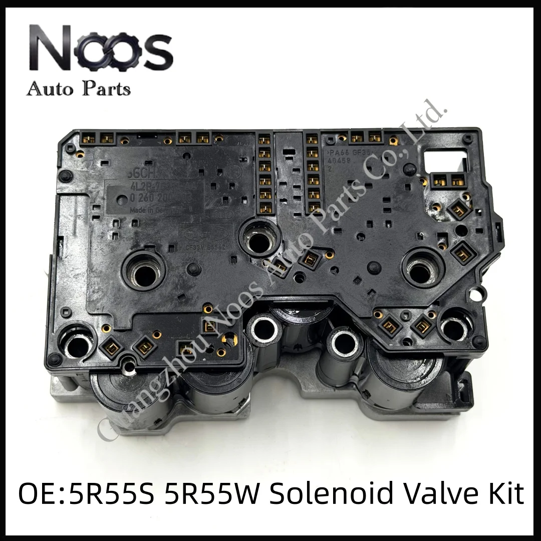 5R55S 5R55W Automatic Transmission Solenoid Valve Kit 9L2Z-7G391-AA D46420B for Ford Explorer and Other Vehicles