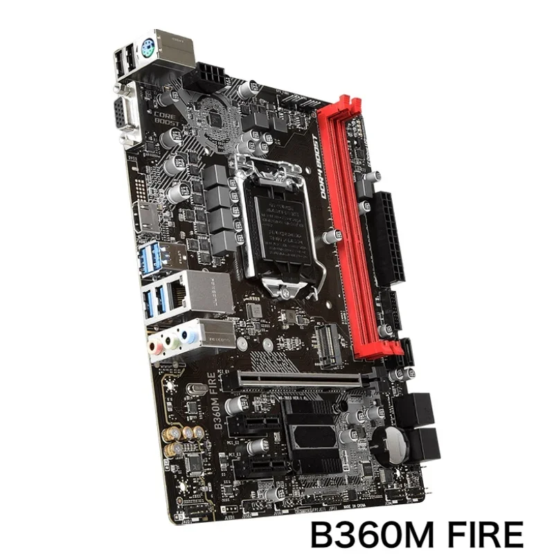 Para la placa base de escritorio MSI B360M FIRE LGA 1151 DDR4 100% probado OK completamente funciona envío gratis