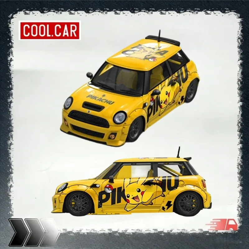 [Pre-sale] CoolCar 1:64 BMW Mini 2nd Generation R56 Cooper Alloy Model Car, a gift toy for friends, a collection decoration item
