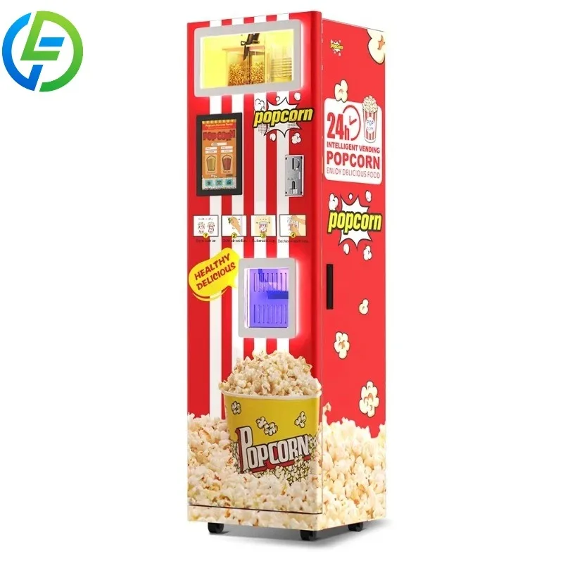 Customized Best Selling Profit Boosting Fast Heating Professional Popcorn Maker High Quality Commercial Popcorn Vending Machine