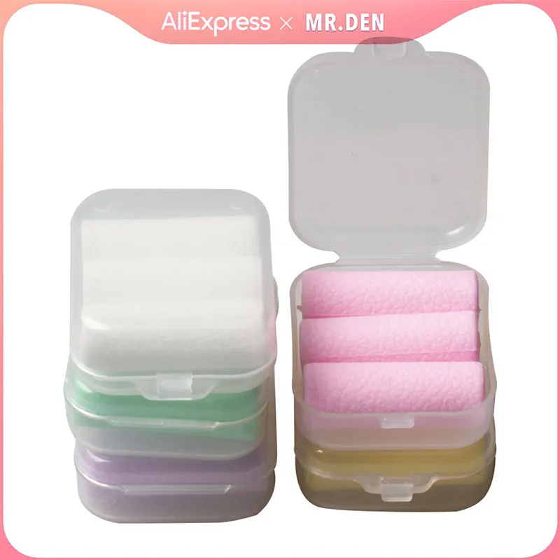 MR den ซิลิโคน3ชิ้นกล่อง Aligner chewies ถาดจัดฟันที่นั่งทันตกรรมความงามอุปกรณ์ดูแลสุขภาพทำความสะอาดช่องปาก