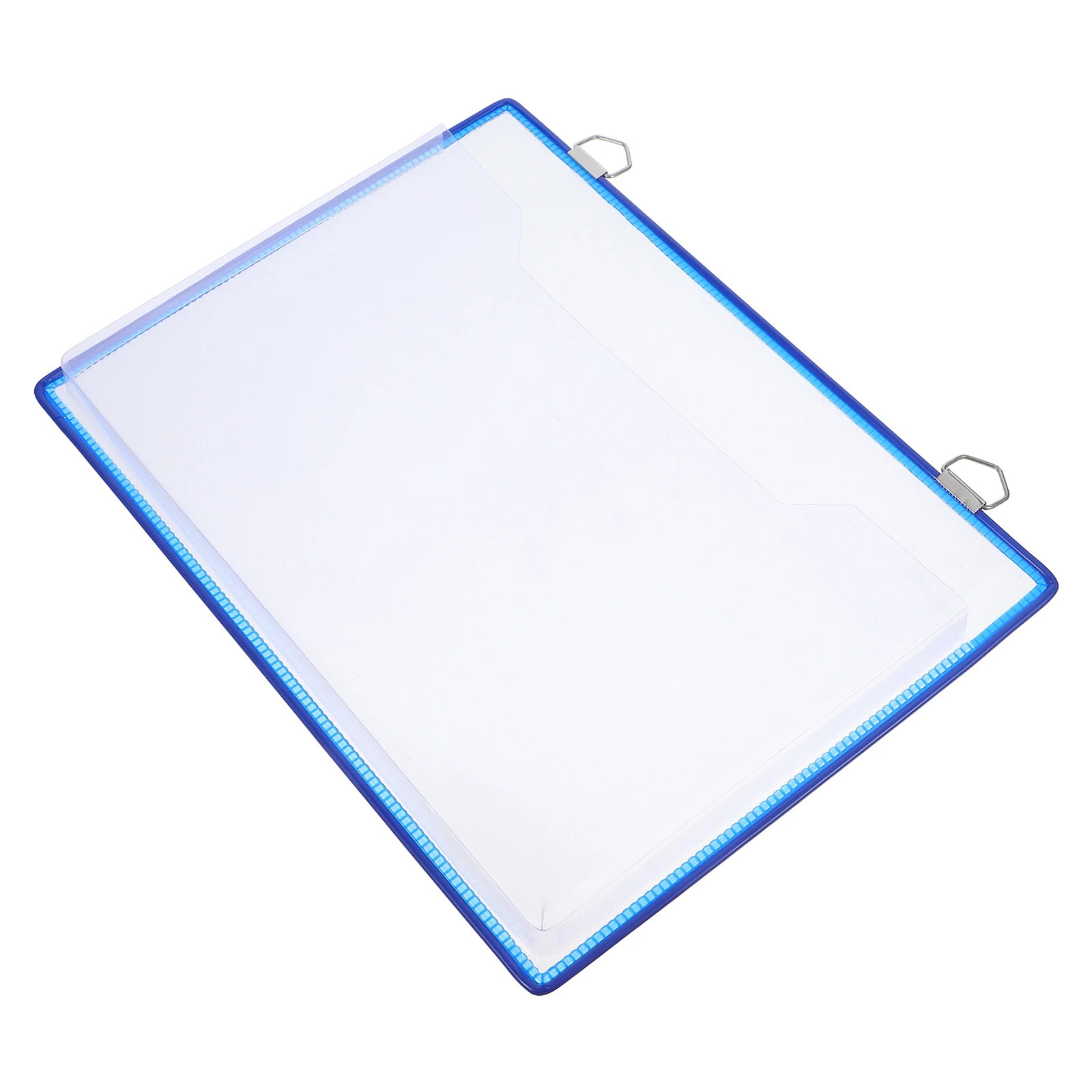 Hanging File Organizer Transparent Thickened Plastic File Storage Bag Office Home Document Magazine Holder Wall Mounted Folder