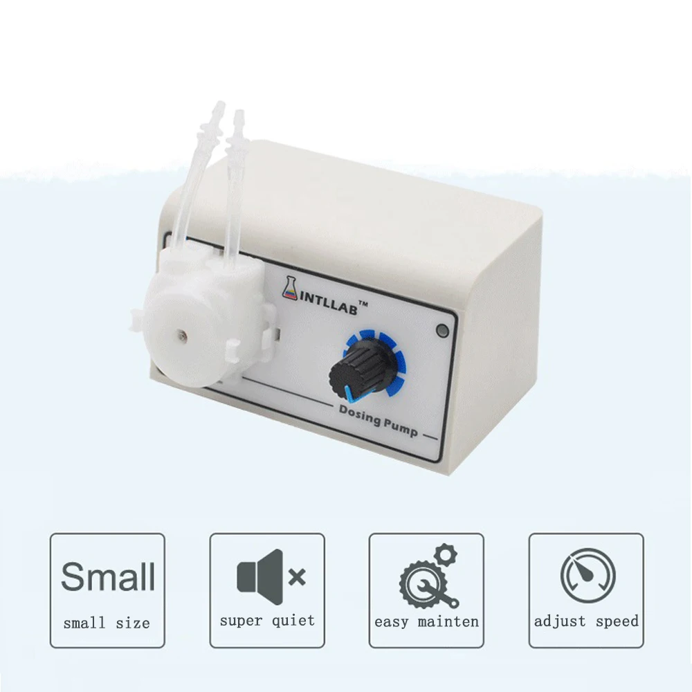 Peristáltico Líquido Bomba de Dosagem Pequena Bomba de Água Circulante Bombeamento Silencioso para Aquário Laboratório Analítico ue Eua Plug 12v dc