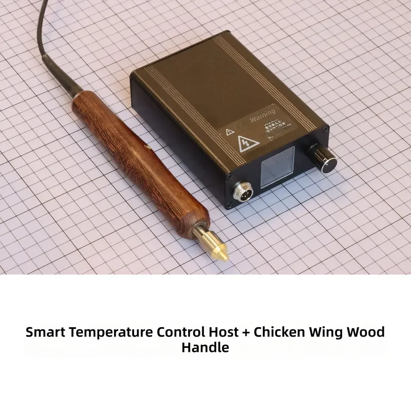 for Handmade Leather Goods Electric Ironing Machine Intelligent Temperature Control Edge Line Crimper Adjustable Pressure
