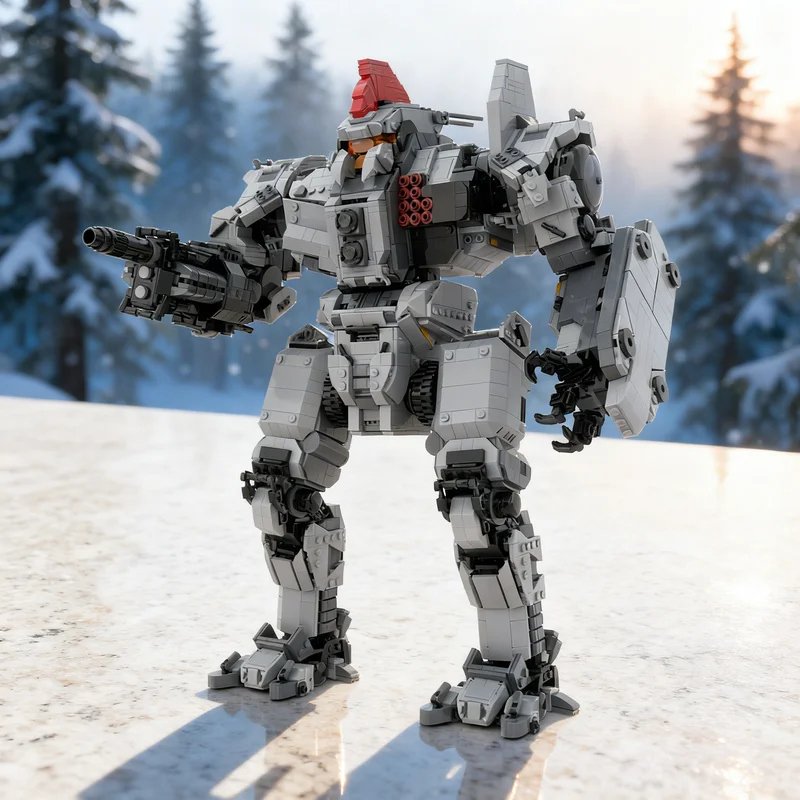 

4701pcs MOC Centurion BattleMech Model Building Blocks DIY Gift Creative Collectible Display Decor Premium Adult Kids Desk Home