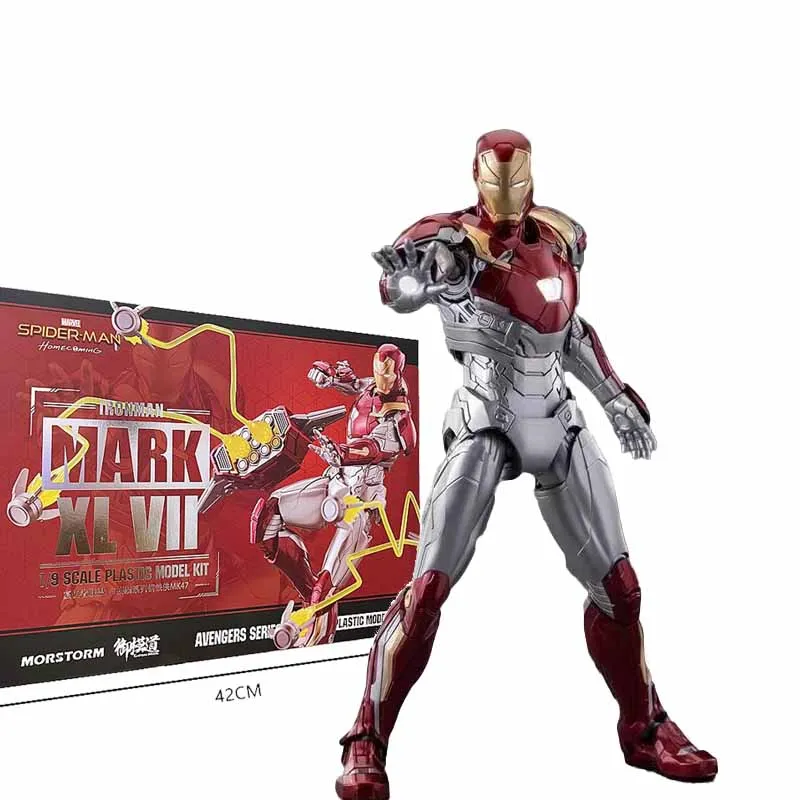 Spot Waren Original E-Modell Iron Man Mark XL Vii MK47 Wunder Sammlung die Rächer Charakter Modell Sammlung Spiel zeug Geschenk