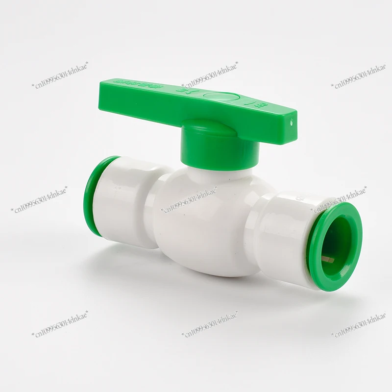 Quick Connect Ball Valve 25 6 Minutes Globe Valve Water Pipe Switch Gate Valve Quick Connect PE Water Pipe Valve Quick Plug 20