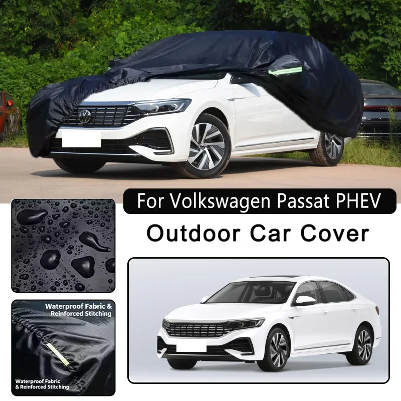 

Чехлы для автомобилей Volkswagen Passat PHEV: водонепроницаемые, пылезащитные, защита от солнца, дождя и снега, из плотной ткани Оксфорд, автомобильные аксессуары