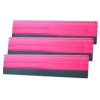 FOSHIO-escurridor de película 2 en 1 de 10/12 pulgadas, herramienta de medición de fibra de carbono, instalación de vinilo, aplicación, raspador limpio de tinte de ventanilla de coche