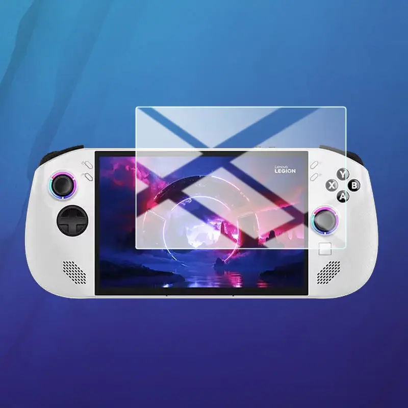 لينوفو ليجيون Go 2 HD واقي للشاشة من الزجاج المقسى لينوفو ليجيون Go2 GO2 LegionGo2 غطاء كامل طبقة أمامية واقية