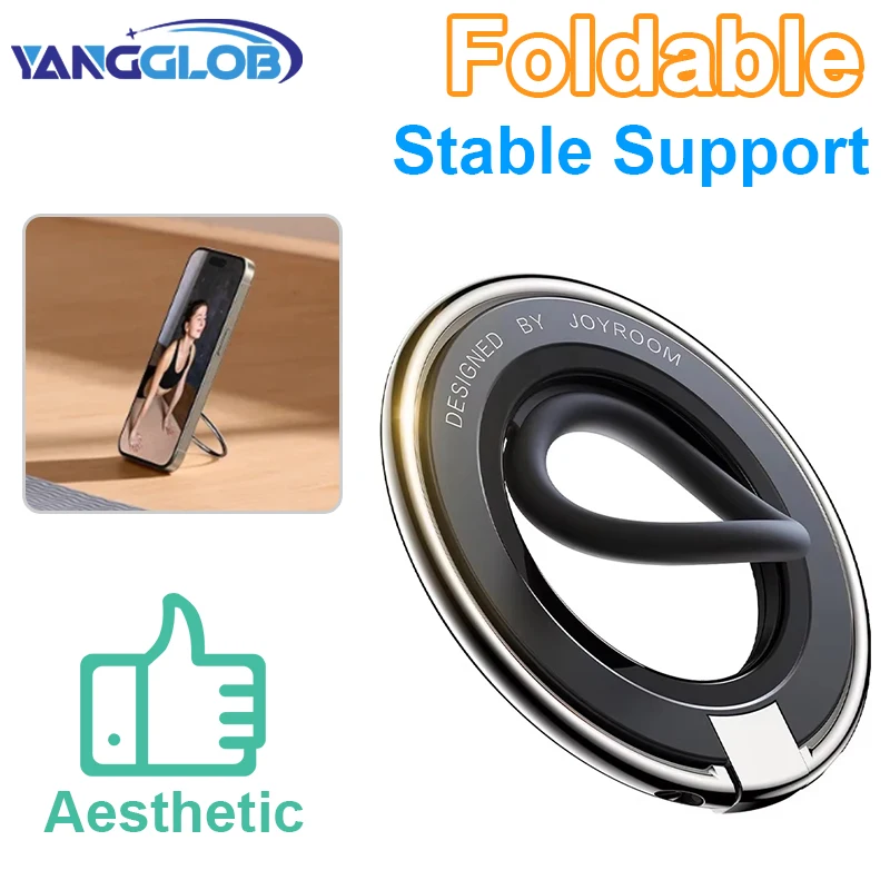 

Магнитный держатель телефона из силиконового цинкового сплава, кольцо для Magsafe iPhone, подставка, подставка для мобильного телефона, кольцо для телефонов 4,7-7,0 дюймов