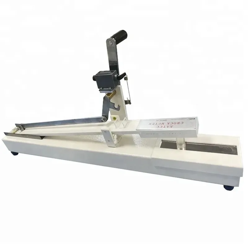 Electronic Manual Abrasion Tester 220V for Dry Wet Rubbing Textile Color Fastness Crocking Decolorization Measurement 3