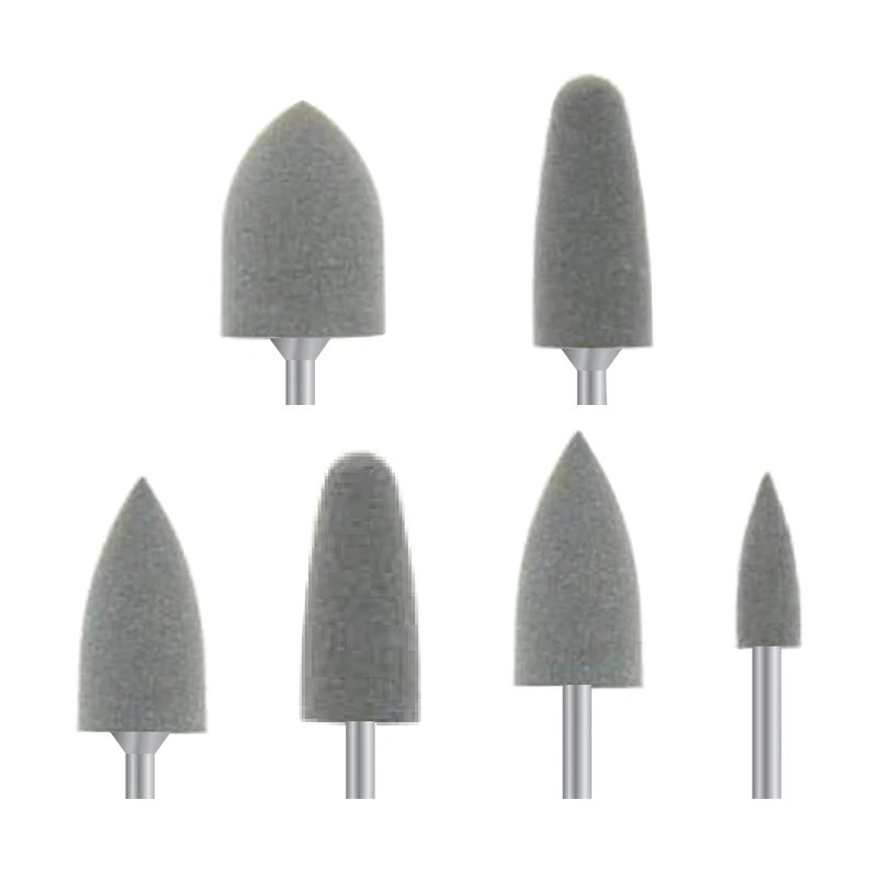 

Dental Composite Polishing Kit Medium Silicone Polishing Burs Dental Materials 10pcs/set