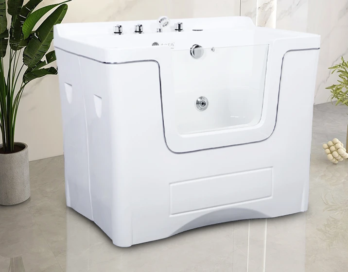 Pet specific bathtub, spa bath for small animals