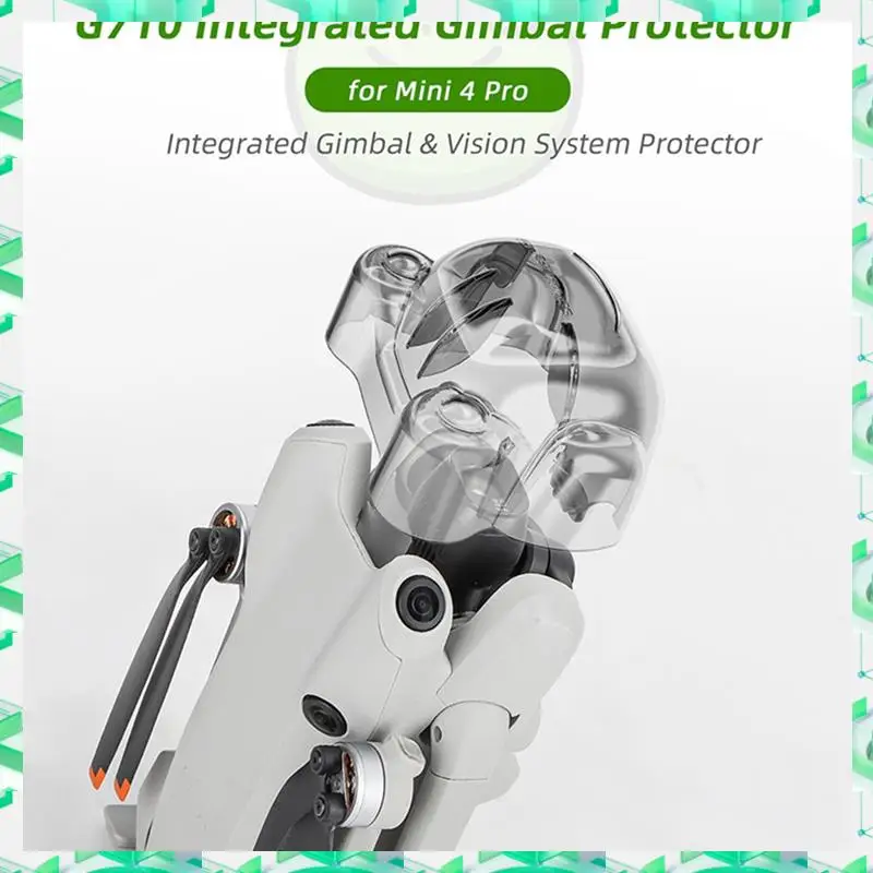 3C Electron SUNNYLIFE 1 Piece Lens Cover Gimbal Integrated Quick-Release Protective Cover Transparent-Gray Plastic For DJI Mini