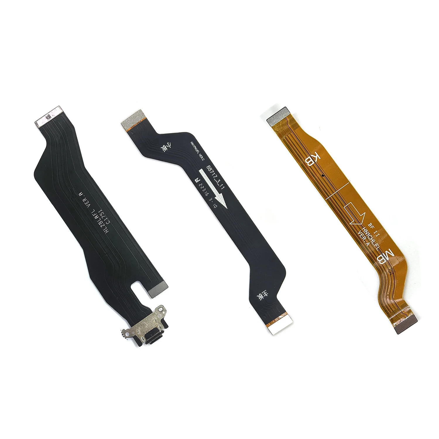 Для Huawei Maimang 4 5 6 7 8 9 10, Mate 7, Mate 8, Mate 9, 9 Lite, 9 Pro, Mate 10, 10 Lite, 10 Pro: гибкий кабель для зарядки, порт USB-зарядки