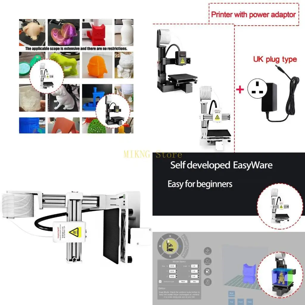 

K10 Quiet Printer Lightweighted Entry Level Printer For Beginners Friendly best sale