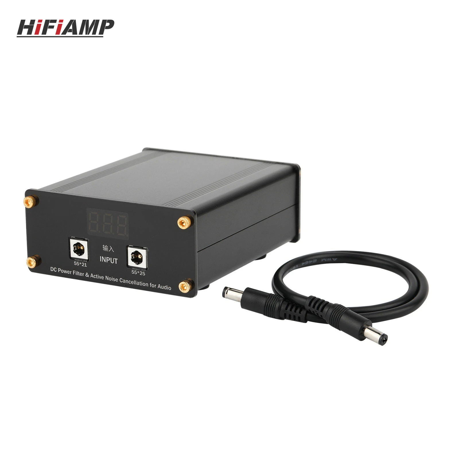 HiFiAMP DC Elite Audio DC Power Supply Filter Large Capacity Matrix Filtering Active Noise Cancellation Power Purifier