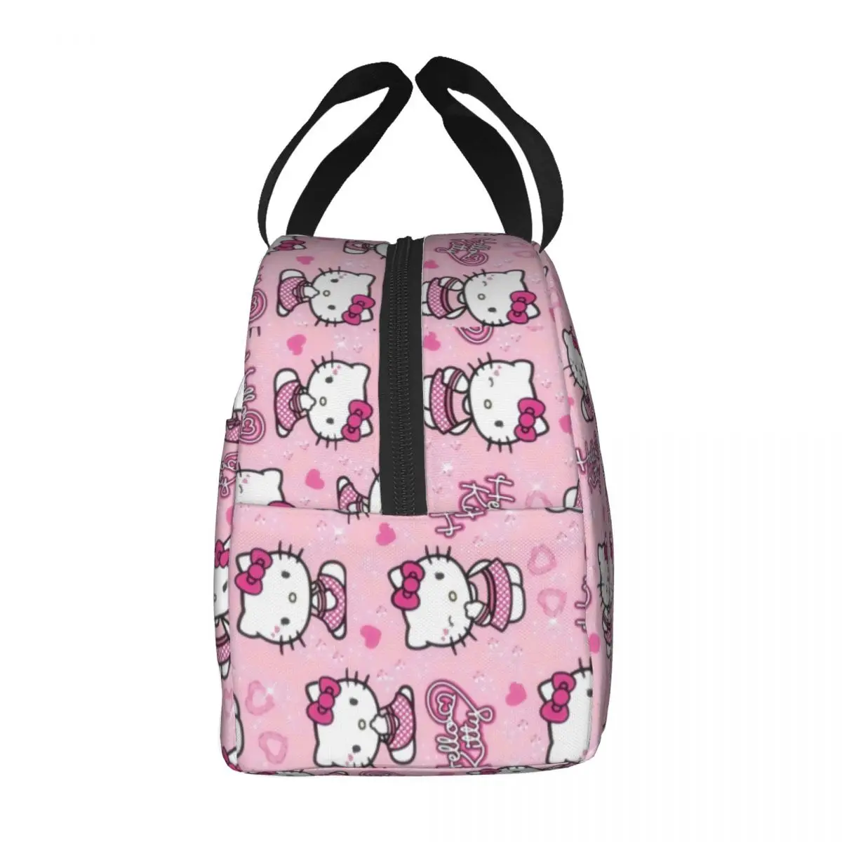 Hello Kitty Insulated Lunch Bag Leakproof Cartoon Lunch Container Cooler Bag Tote Lunch Box Work Picnic Food Bag