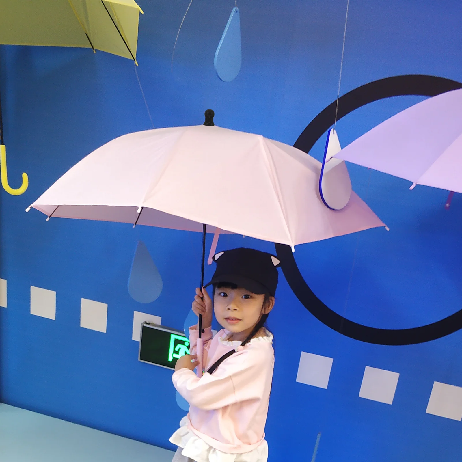 

2pcs Umbrella Tip Covers Plastic Replacement Tops Cover For Pole Handle Sun Umbrellas Easy Install Scratch Protection Repair