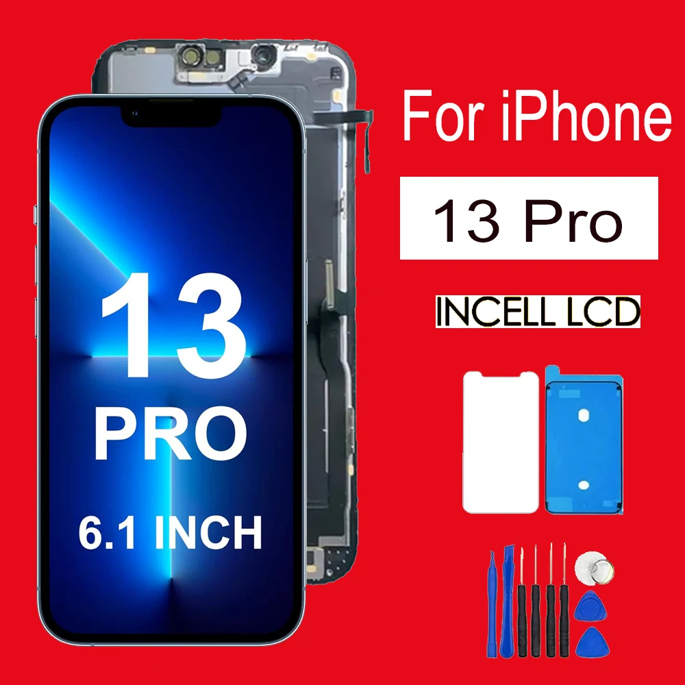 incell Pantalla For iPhone 13 Pro A2638 LCD Touch Screen Digitizer Full Assembly For iPhone 13Pro A2483 A2636 A2639 Display