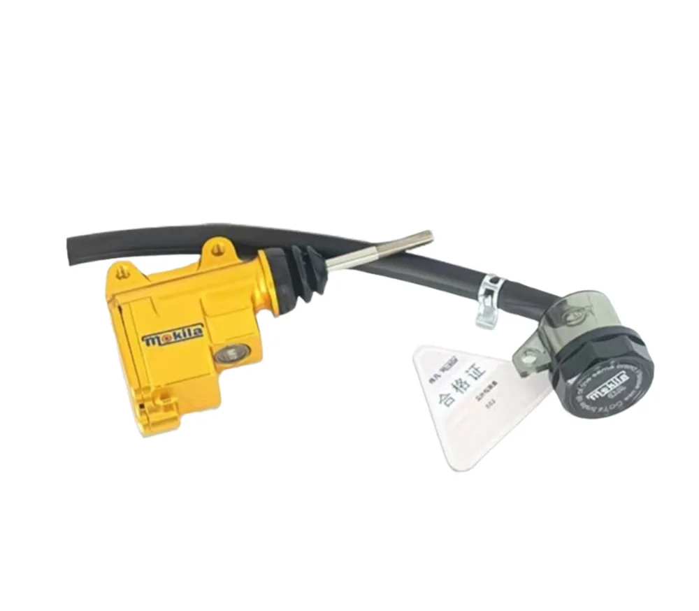 13 مللي متر المكبس العالمي للدراجات النارية مضخة الفرامل الخلفية الهيدروليكية أسطوانة رئيسية الألومنيوم CNC لسوزوكي كاواساكي هوندا ياماها