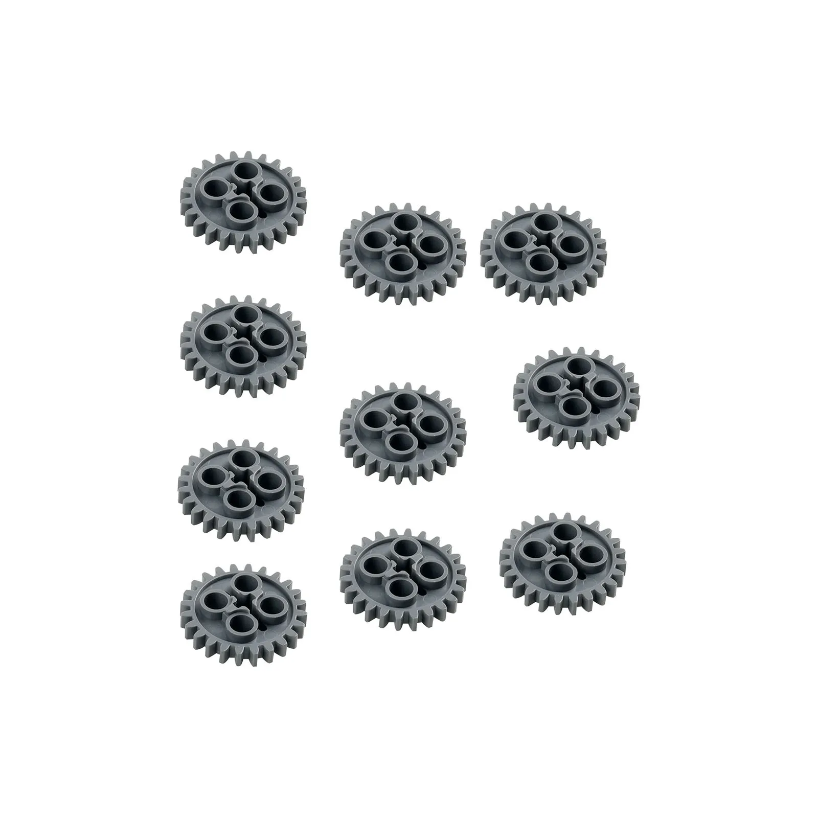 50 STKS 24-Tand Chain Gear Technologie Bouwstenen Onderdelen Montage 3648 Versnellingen DIY Speelgoed MOC Bricks Model Vervanging accessoires