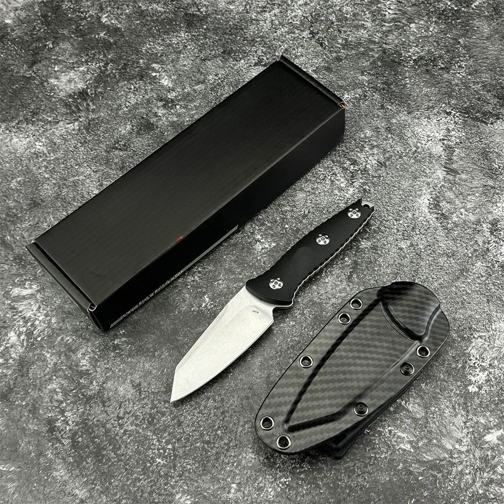 Bushcraft Knife Fixed - Resistant Outdoor Use Small-sized Fixed Knife