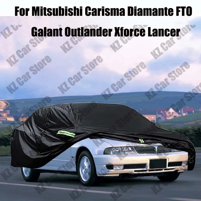 

Car Cover Outdoor Sun Rain Snow Wind Prevent Auto Cover For Mitsubishi Carisma Diamante FTO Galant Outlander Xforce Lancer