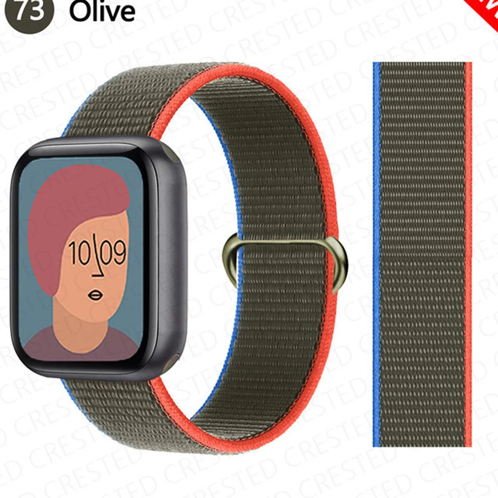 Nylonowy pasek pętelkowy do pasek do Apple Watch 45mm 41mm Ultra 2 49mm 44mm 40mm 42mm 38mm bransoletka Correa iwatch seria 9 8 7 6 5 4 3 SE